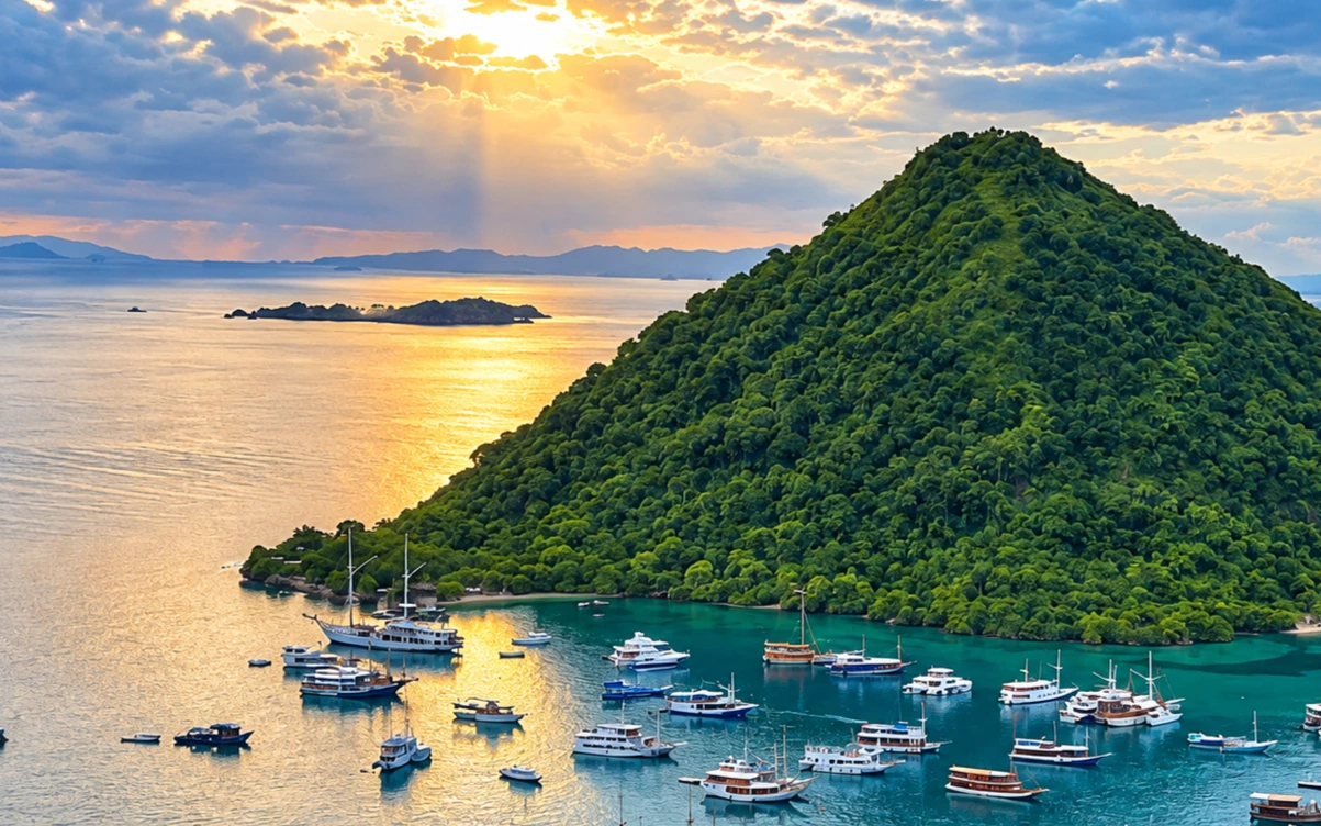 Boat Trip Tropical Island